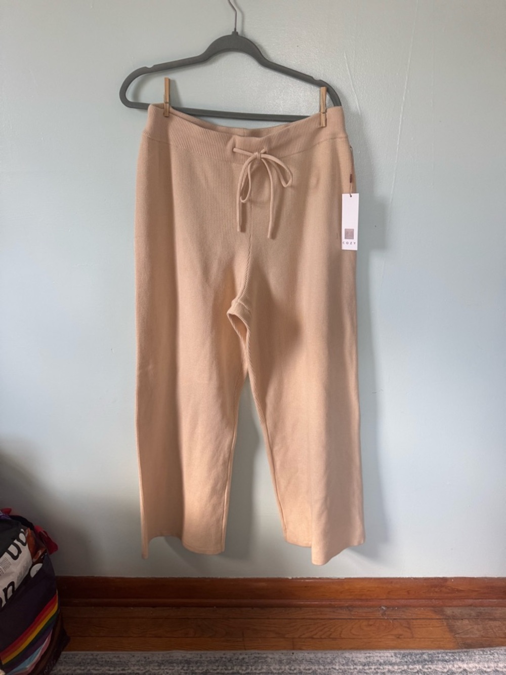 LuLaRoe Cream Karma Sweater Pants